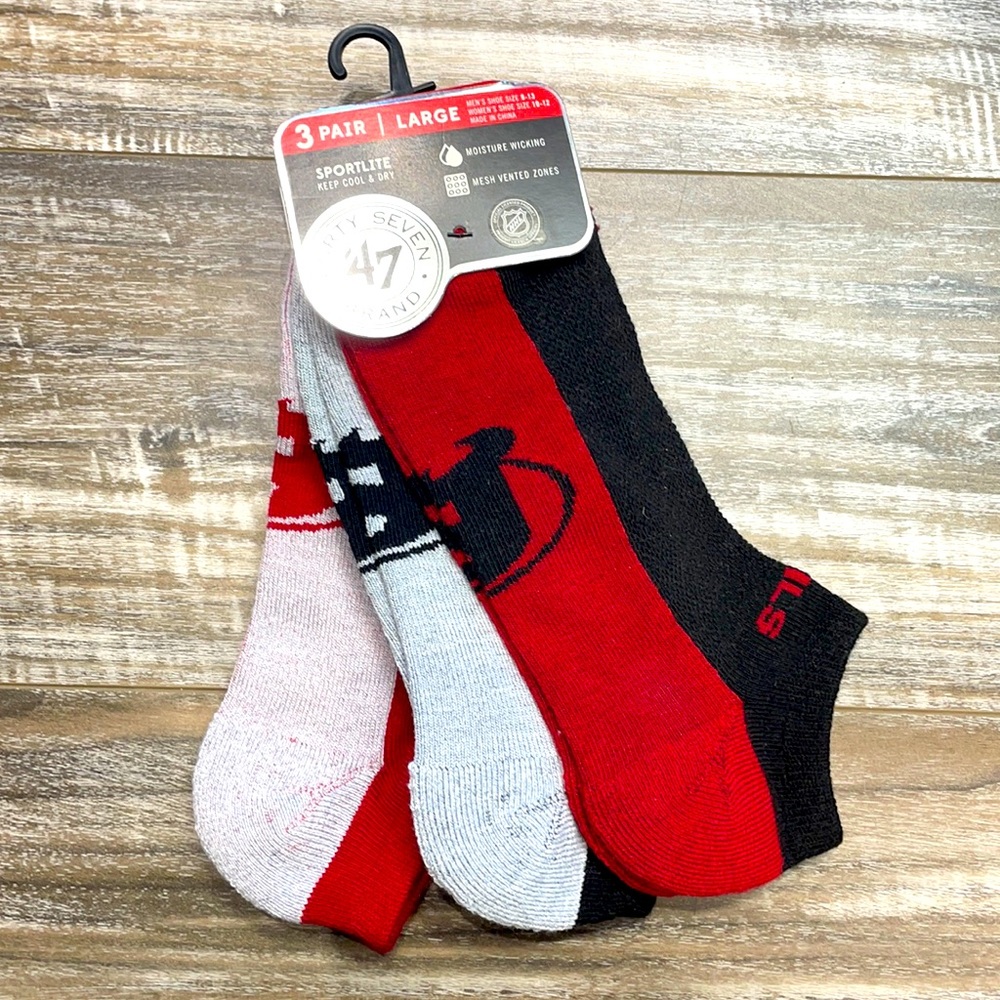 Devils 3 Pack Socks